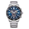 CITIZEN CRONOGRAFO  ECO DRIVE ACCIAIO