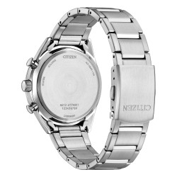 CITIZEN CRONOGRAFO  ECO DRIVE ACCIAIO