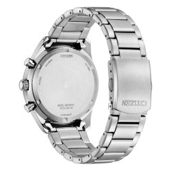 CITIZEN CRONOGRAFO  ECO DRIVE ACCIAIO