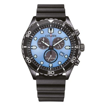 CITIZEN CRONOGRAFO  ECO DRIVE ACCIAIO