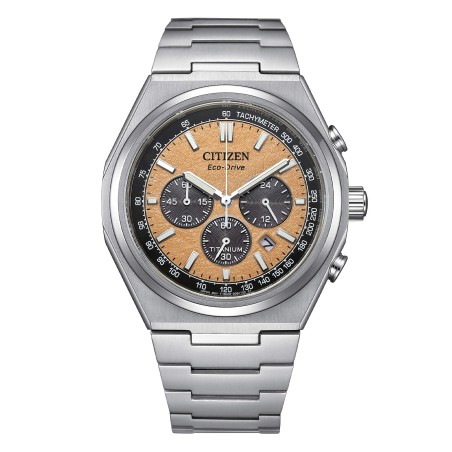 CITIZEN CRONOGRAFO  ECO DRIVE TITANIO